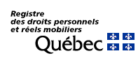 Registre des droits personnels et réels mobiliers Québec.